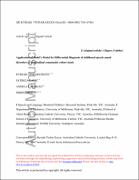 Validation of Dodd's Model for Differential Diagnosis of childhood ...