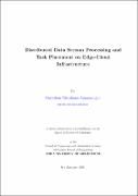 Distributed data stream processing and task placement on edge-cloud ...